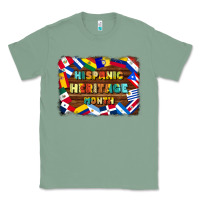 Sage hispanic heritage flags Classic Tee - BundleAndBundleShop