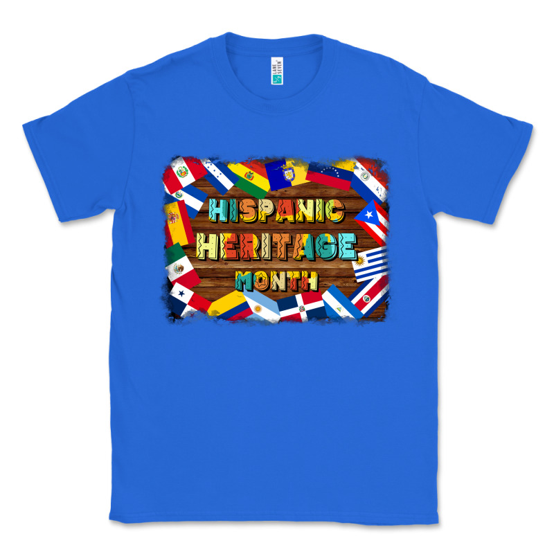 Hispanic Heritage Flags Classic Tee by BundleAndBundleShop | Teevron