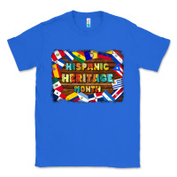 True Royal hispanic heritage flags Classic Tee - BundleAndBundleShop