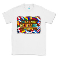 White hispanic heritage flags Classic Tee - BundleAndBundleShop