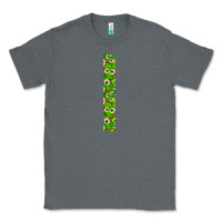 Charcoal Heather Halloween Key Fob Classic Tee - BundleAndBundleShop