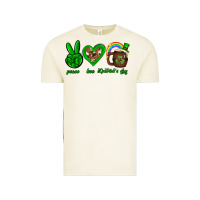 Vintage Arctic Peace love luck St. Patrick's Day Vintage Tee - Neo Western