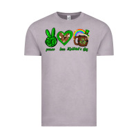 Vintage Zinc Peace love luck St. Patrick's Day Vintage Tee - Neo Western