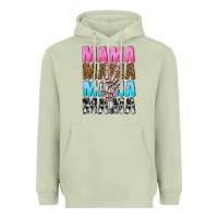 Matcha mama skeleton peace leopard pattern Heavyweight Hoodie - NancyCooperArtShop
