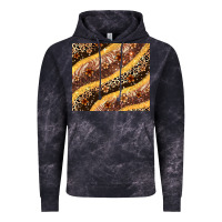 Cloud Black melanin leopard glitter Vintage Hoodie - Zillion Design Studio