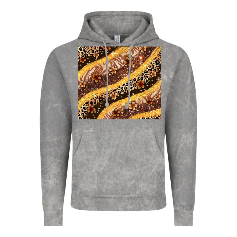 Melanin Leopard Glitter Vintage Hoodie by Zillion Design Studio | Teevron