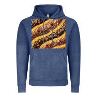 Vintage Denim melanin leopard glitter Vintage Hoodie - Zillion Design Studio