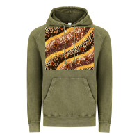Vintage Olive melanin leopard glitter Vintage Hoodie - Zillion Design Studio