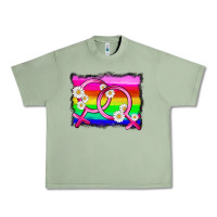 Oil Green lgbtq gender lesbian symbol Urban Heavy Tee - HRA Design Shop