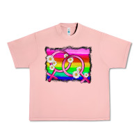 Salmon lgbtq gender lesbian symbol Urban Heavy Tee - HRA Design Shop