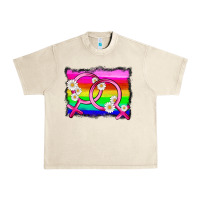 Sandshell lgbtq gender lesbian symbol Urban Heavy Tee - HRA Design Shop