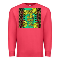 Cardinal softball leopard Premium Sweatshirt - NancyCooperArtShop