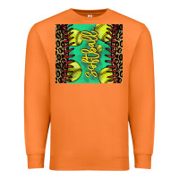 Carrot softball leopard Premium Sweatshirt - NancyCooperArtShop