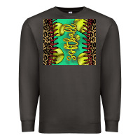 Smoke softball leopard Premium Sweatshirt - NancyCooperArtShop
