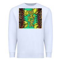 White softball leopard Premium Sweatshirt - NancyCooperArtShop
