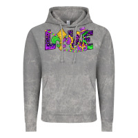 Cloud Rock mardi gras love Vintage Hoodie - JahusDesignShop