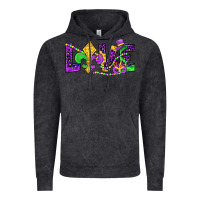 Vintage Black mardi gras love Vintage Hoodie - JahusDesignShop