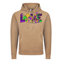 Vintage Coffee mardi gras love Vintage Hoodie - JahusDesignShop