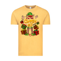 Vintage Mustard im the clumsy elf Vintage Tee - FaDigitalArtStudio