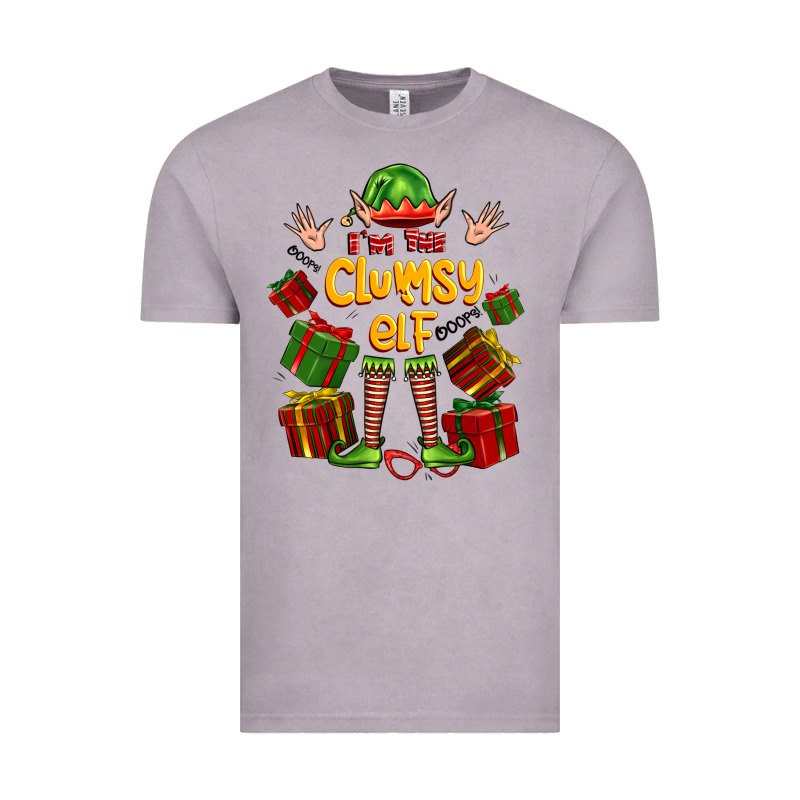 Im The Clumsy Elf Vintage Tee by FaDigitalArtStudio | Teevron