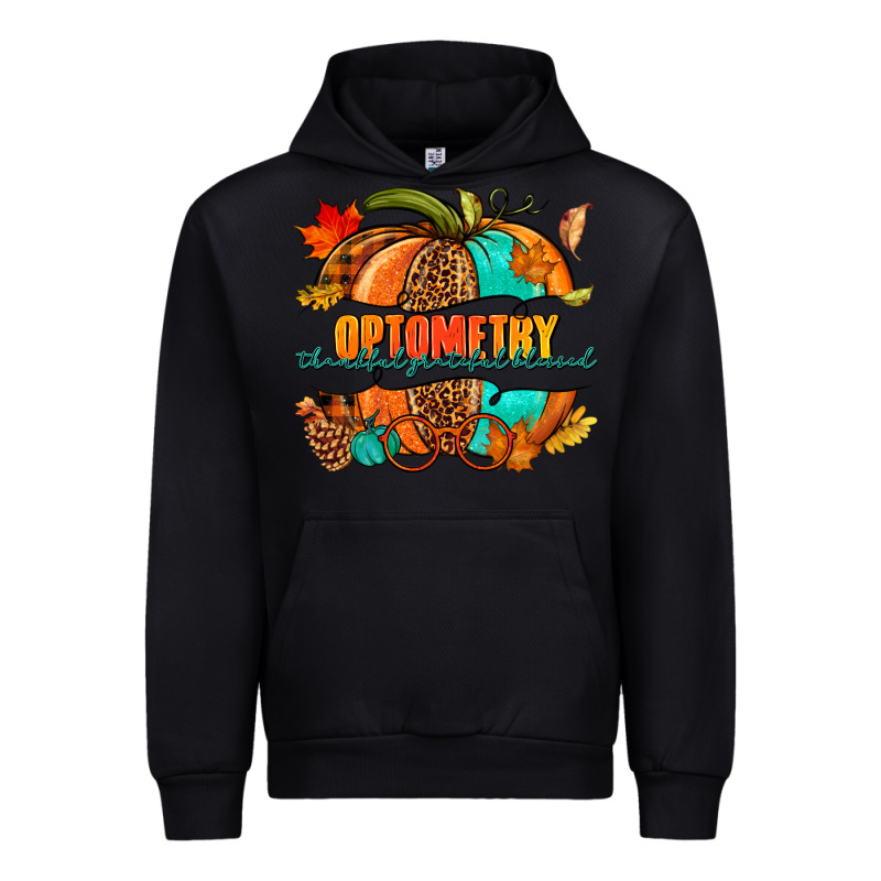 Optometry Thankful Grateful Blessed Pumpkin Urban Hoodie by NancyCooperArtShop | Teevron