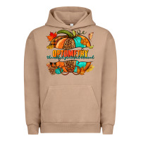 Pigment Burro optometry thankful grateful blessed pumpkin Urban Hoodie - NancyCooperArtShop