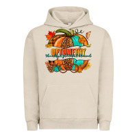 Pigment French Oak optometry thankful grateful blessed pumpkin Urban Hoodie - NancyCooperArtShop