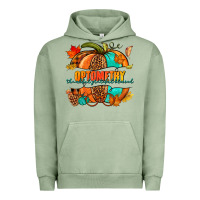 Pigment Oil Green optometry thankful grateful blessed pumpkin Urban Hoodie - NancyCooperArtShop