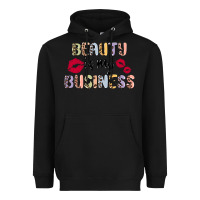 Black beauty is my business Heavyweight Hoodie - MaliasSmallBusiness