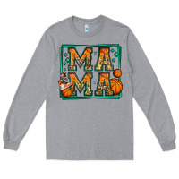 Heather Grey basketball mama Long Sleeve Tee - Jasminsmagicworld