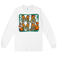White basketball mama Long Sleeve Tee - Jasminsmagicworld