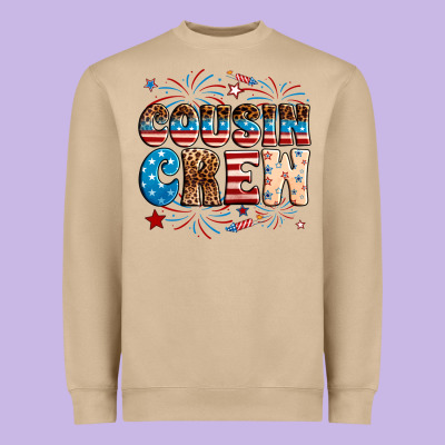 Cousin Crew Heavyweight Sweatshirt Designed By Neo Western