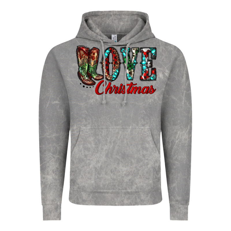 Christmas Love Boots Vintage Hoodie by RanaPortraitStore | Teevron