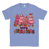 Colony Blue pink christmas trees Classic Tee - AdoDesignShop