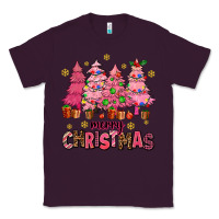 Plum pink christmas trees Classic Tee - AdoDesignShop