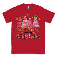 Red pink christmas trees Classic Tee - AdoDesignShop