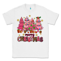 White pink christmas trees Classic Tee - AdoDesignShop