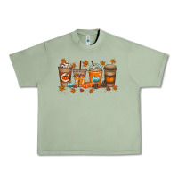 Oil Green Fall Coffee Drink Urban Heavy Tee - RacoonDesign