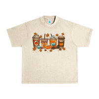 Sandshell Fall Coffee Drink Urban Heavy Tee - RacoonDesign
