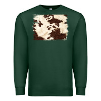 Sports Green brown cowhide background Premium Sweatshirt - NancyCooperArtShop