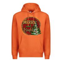 Carrot merry and bright christmas tree Premium Hoodie - AdoDesignShop