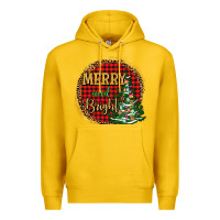 Lemon merry and bright christmas tree Premium Hoodie - AdoDesignShop
