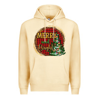 Pina Colada merry and bright christmas tree Premium Hoodie - AdoDesignShop