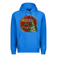 True Royal merry and bright christmas tree Premium Hoodie - AdoDesignShop