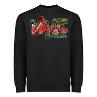 Black love summer Heavyweight Sweatshirt - SublimationCraftShop