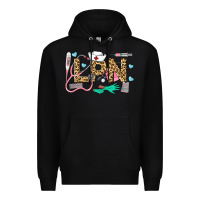 Black LPN Certified Nursing Assistant Premium Hoodie - LillyAllenDesigns