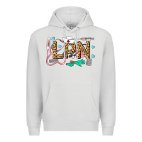 Dove Grey LPN Certified Nursing Assistant Premium Hoodie - LillyAllenDesigns