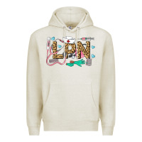 Oatmeal Heather LPN Certified Nursing Assistant Premium Hoodie - LillyAllenDesigns