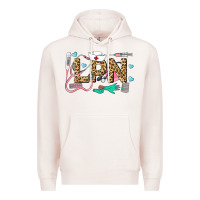 Pale Pink LPN Certified Nursing Assistant Premium Hoodie - LillyAllenDesigns