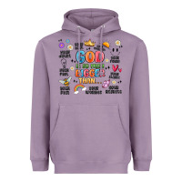 Lavender god is so much bigger than... Heavyweight Hoodie - MaliasSmallBusiness